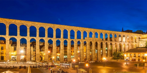 Acueductos romanos para el traslado de agua en España
