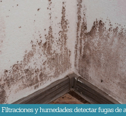 Detectar fugas de agua Bilbao humedades y filtraciones Isurbide